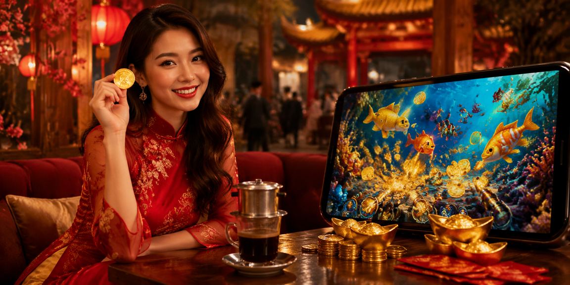 Người dùng tại Hà Nội đăng nhập tài khoản casino trên điện thoại di động bên ly cà phê