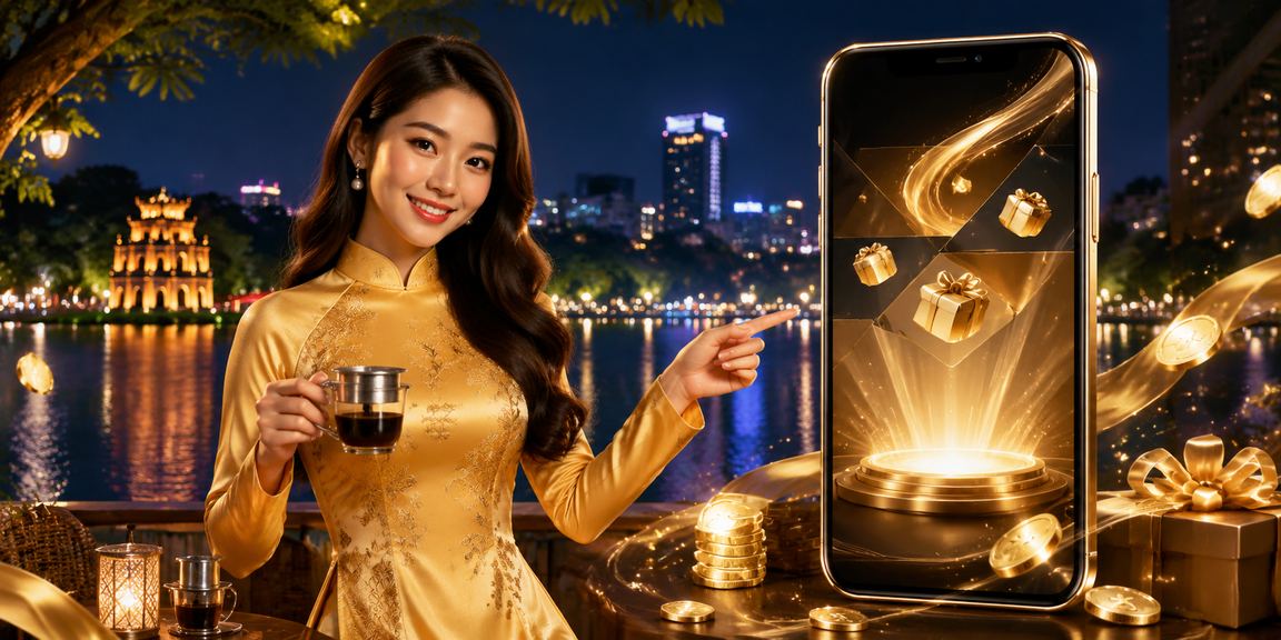 Người dùng tại Hà Nội đăng ký tài khoản và nhận thưởng trên nền tảng cá cược thể thao